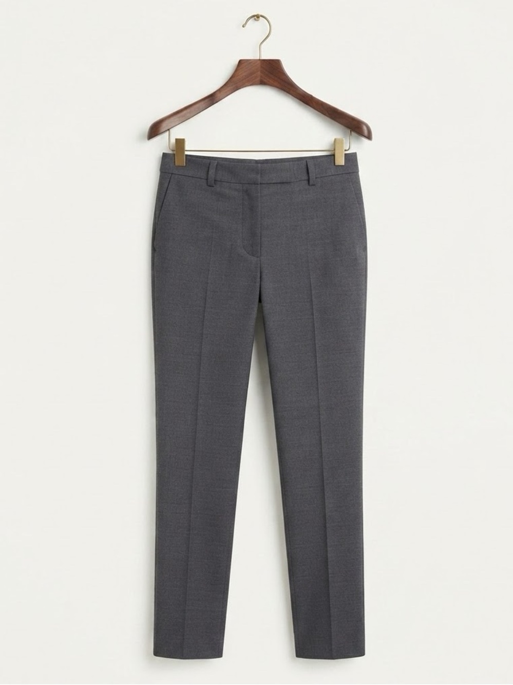 Brunello Cucinelli Gray Tailored Dress Pants - Picture 2 of 11